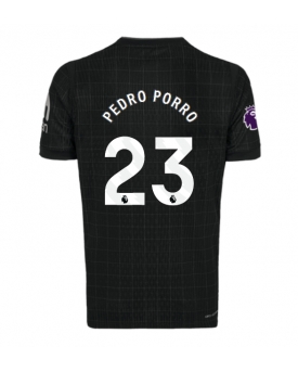 Billige Fotballdrakt Tottenham Hotspur Pedro Porro #23 Replika Bortedrakt 2025-26 Kortermet Billige Fotballdrakt Tottenham Hotspur Pedro Porro #23 Replika Bortedrakt 2025-26 Kortermet